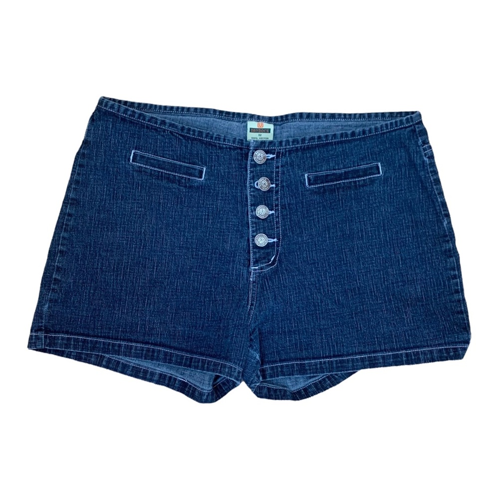 Women’s 14 Coastal Nautical Denim Shorts 2.5”